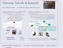 Tablet Screenshot of nilssons.se